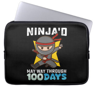 Capa Para Notebook Ninja May Way Através de 100 Dias de Escola