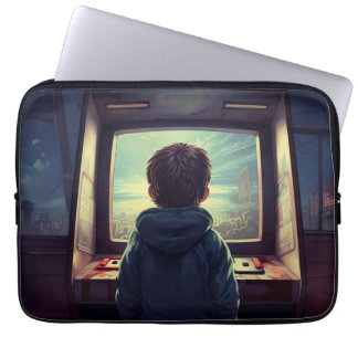 Capa Para Notebook Nível final | Um Sonho De Arcade Retroativa