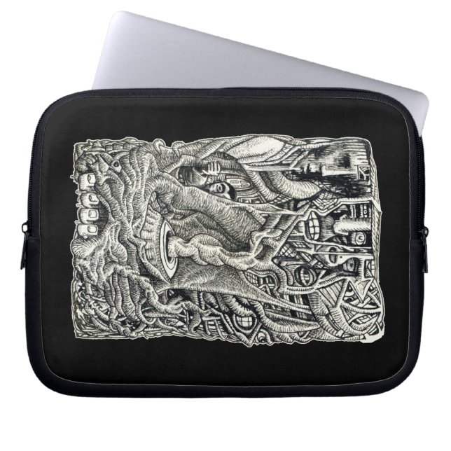 Capa Para Notebook No porão (Frente)