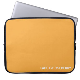 Capa Para Notebook Nome amarelo de Cape Gooseberry