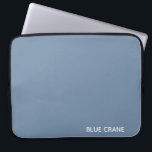 Capa Para Notebook Nome azul da grua azul<br><div class="desc">Nome azul da grua azul</div>