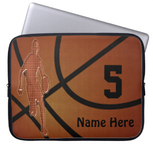 Capa Para Notebook NOME da caixa do laptop de um basquetebol de 10 a