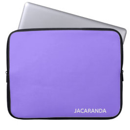 Capa Para Notebook Nome de cor púrpura Jacaranda