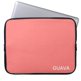 Capa Para Notebook Nome de cor rosa da goiaba
