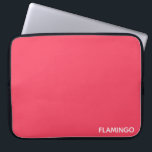 Capa Para Notebook Nome de cor rosa Flamingo<br><div class="desc">Nome de cor rosa Flamingo</div>