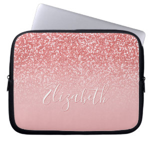 Capa Para Notebook Nome do Ombro Cor-de-Rosa rosa