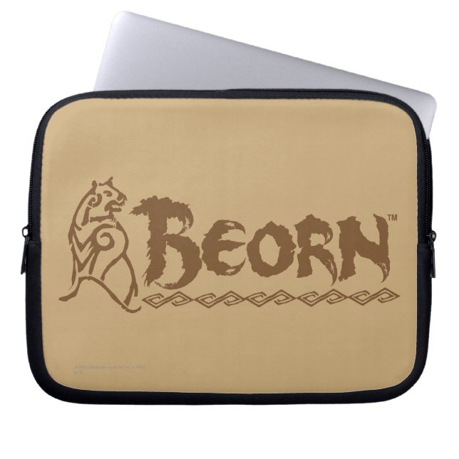 Capa Para Notebook Nome do urso BEORN™ (Frente)