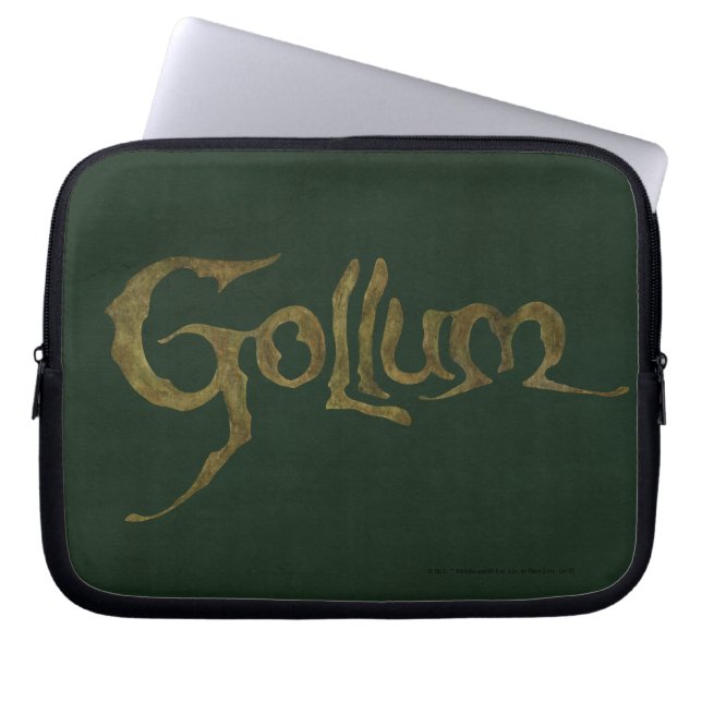Capa Para Notebook Nome GOLLUM™ - Texturizado (Frente)