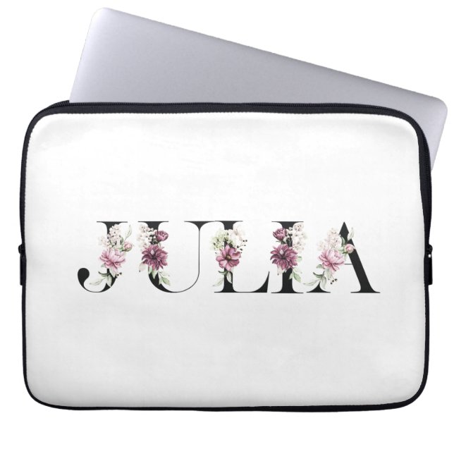 Capa Para Notebook Nome Julia (Frente)