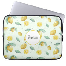 Nome personalizado dos limões de aquarela