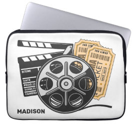 Capa Para Notebook Nome personalizado e filme colorido