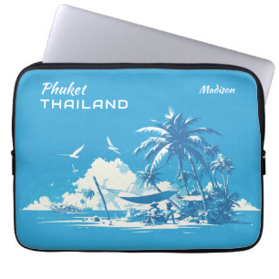 Capa Para Notebook Nome personalizado e texto Phuket Tailândia