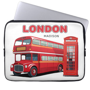 Capa Para Notebook Nome Personalizado Londres Inglaterra