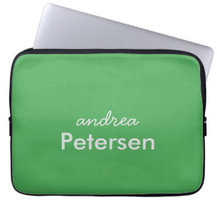 Capa Para Notebook Nome personalizado moderno minimalista trendy