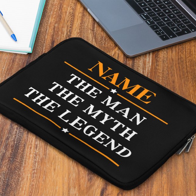 Capa Para Notebook Nome Personalizado O Homem O Mito A Legenda (Criador carregado)