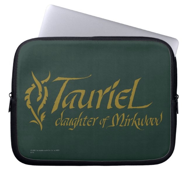 Capa Para Notebook Nome TAURIEL™ (Frente)