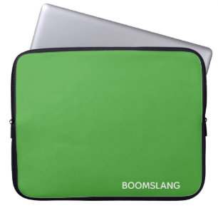 Capa Para Notebook Nome verde do Boomslang