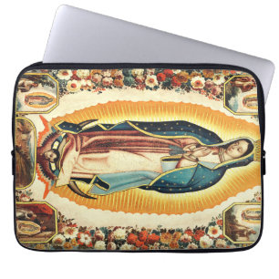 Capa Para Notebook Nossa Senhora de Guadalupe Arte Radiante
