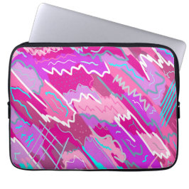 Capa Para Notebook Nostalgia Pop Art em Magenta