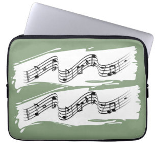 Capa Para Notebook Notas musicais