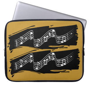 Capa Para Notebook Notas musicais