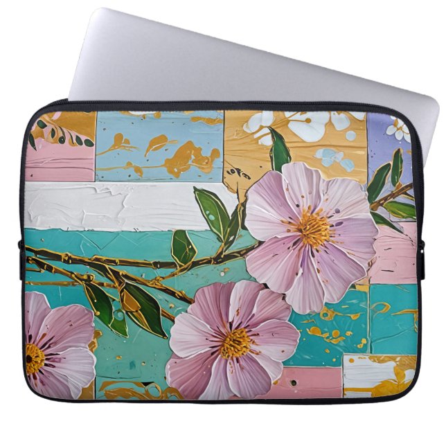 Capa Para Notebook Notebook Floral Delight (Frente)