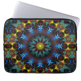 Capa Para Notebook Notebook Fractal Mandala Lace Art