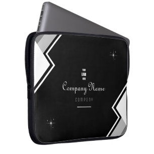 Capa Para Notebook Notebook Personalizado Moderno E Preto E Branco