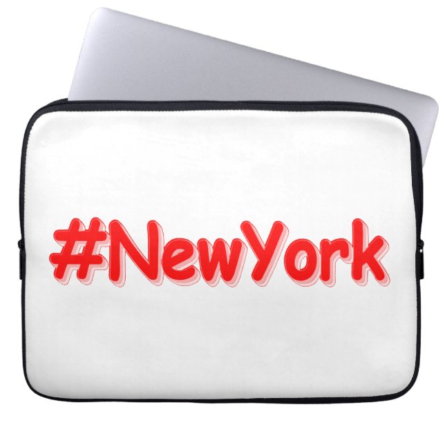 Capa Para Notebook "#Nova Iorque " Design bonito. Comprar Agora (Frente)