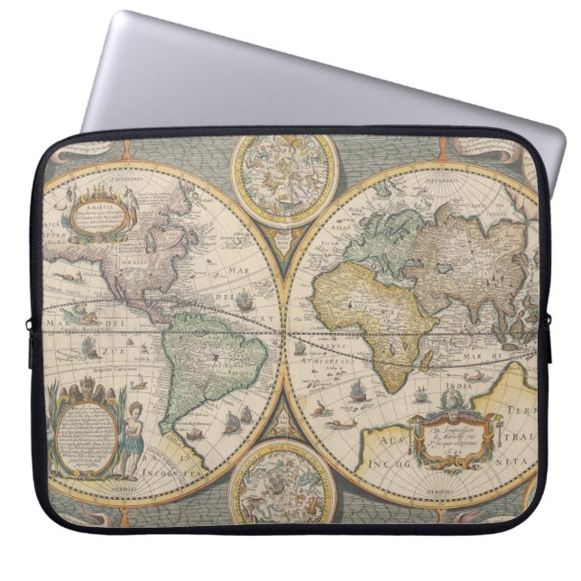Capa Para Notebook Nova Totius Terrarum Orbis Geographic (Frente)