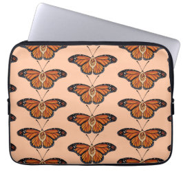 Capa Para Notebook Novembro Citrine Monarch Butterfly Design