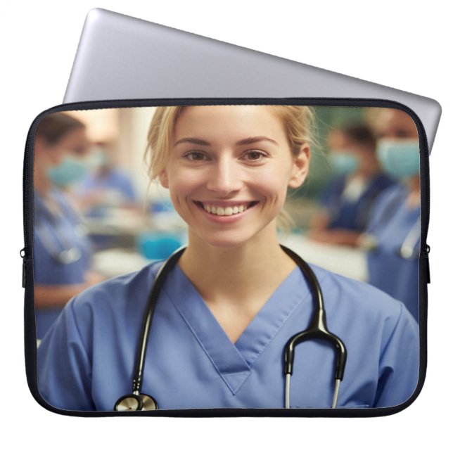 Capa Para Notebook Nurse Photo Customize Personalize (Frente)