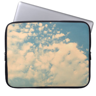 Capa Para Notebook Nuvens - estilo vintage pictureshome decor,