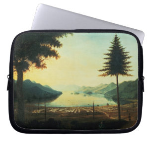Capa Para Notebook O acampamento no lago George, New York, 1759 (óle