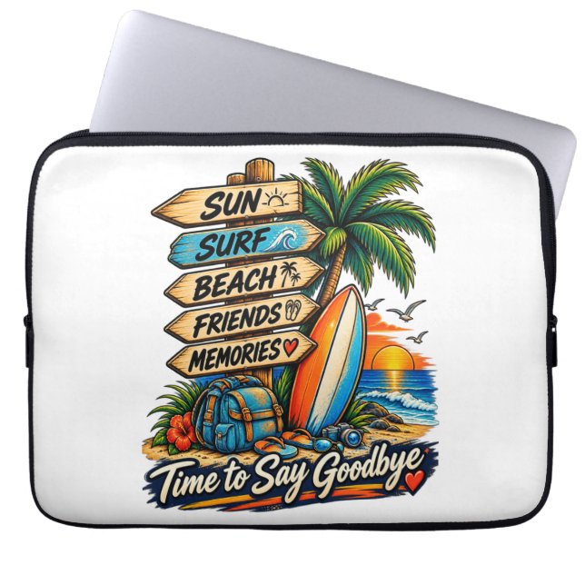 Capa Para Notebook O Adeus de Verão (Frente)