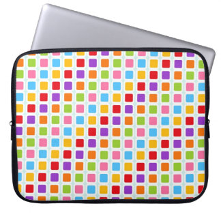 Capa Para Notebook O arco-íris colorido telha a bolsa de laptop