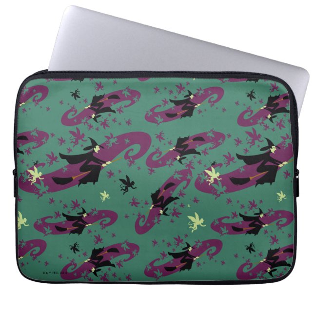 Capa Para Notebook O Assistente De Oz™ | Padrão Wicked Witch™ (Frente)
