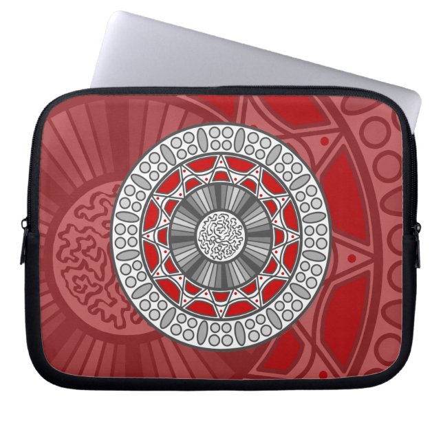 Capa Para Notebook O Aztec Atende ao Laptop de Alienígena (Frente)