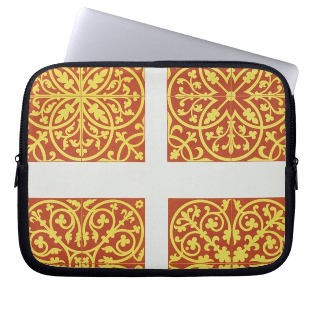 Capa Para Notebook O azulejo do século XIII projeta, ilustração 'das (Frente)
