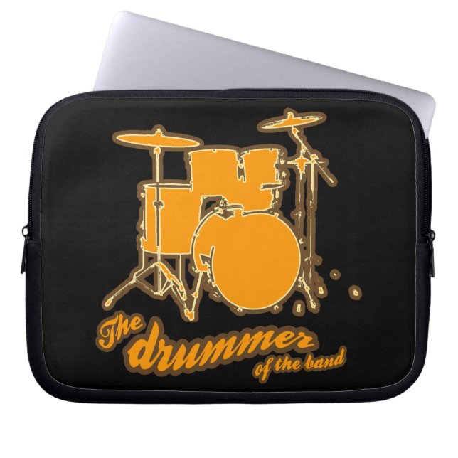 Capa Para Notebook O baterista (Frente)