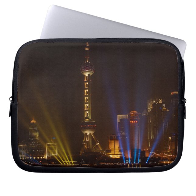 Capa Para Notebook O Bund em Xangai.Olhando (Frente)