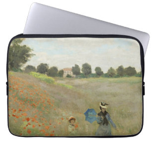 Capa Para Notebook O Campo de Papoulas perto de Argenteuil de Claude