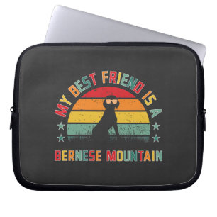 Capa Para Notebook O cão Bernese Mountain é o meu melhor amigo, Berne