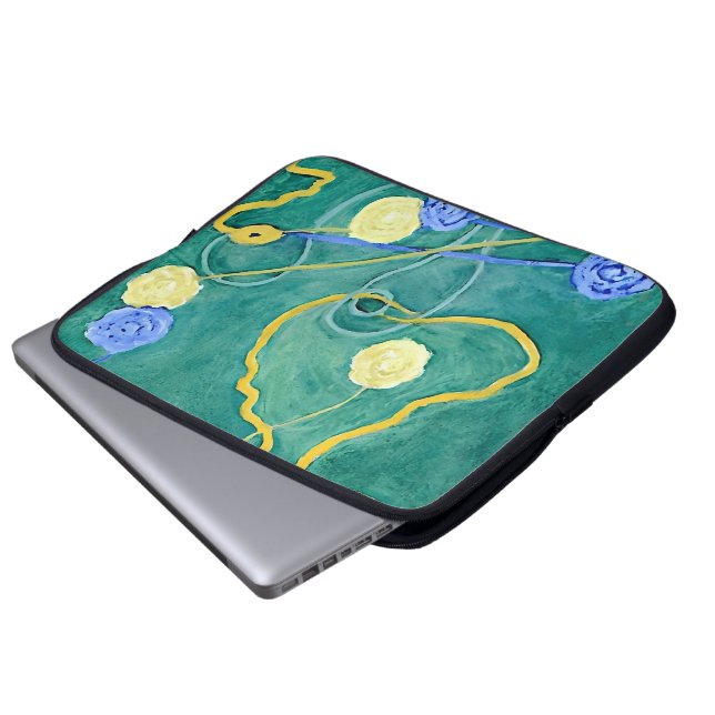 Capa Para Notebook O Caos Primordial de Hilma af Klint (Frente Inferior)