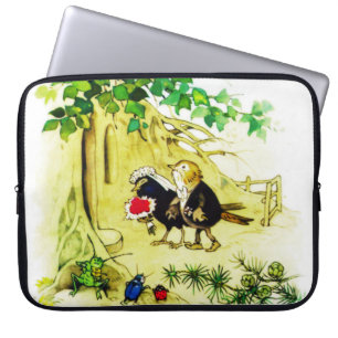 Capa Para Notebook O Casamento de Pássaros