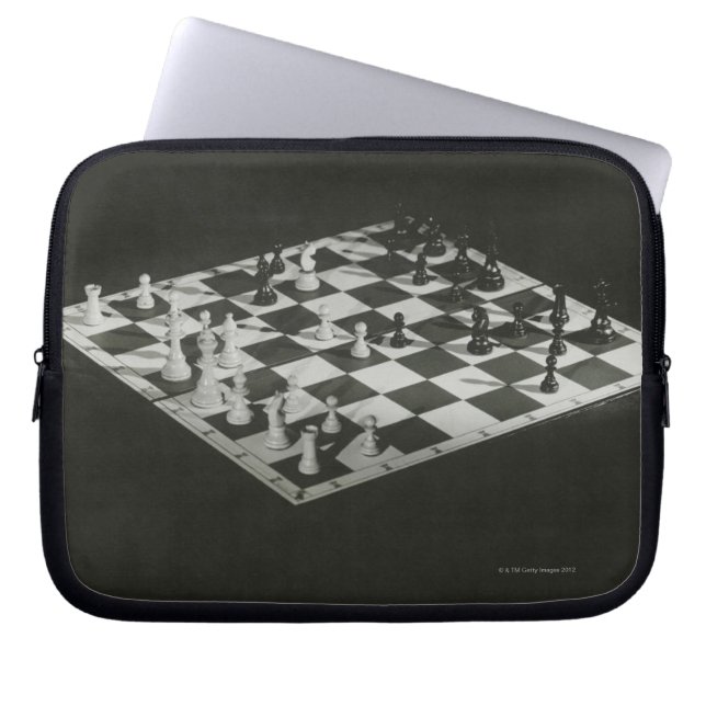 Capa Para Notebook O conselho de xadrez (Frente)