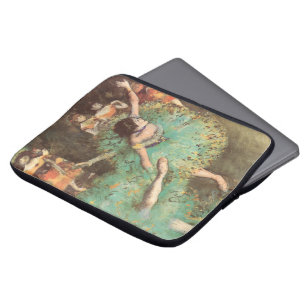 Capa Para Notebook O Dançarino Verde de Edgar Degas, Balé Vintage