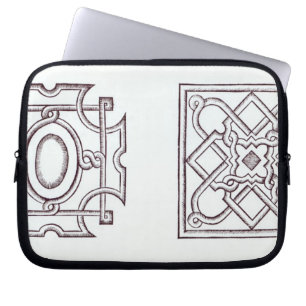 Capa Para Notebook O design para um nó jardina, 'da casa de campo