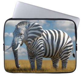 Capa Para Notebook O Disguise Zebra do Elefante