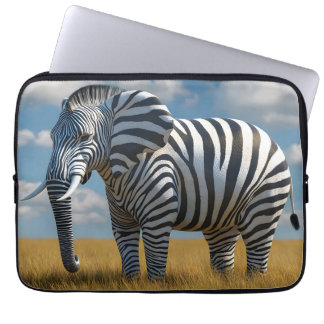 Capa Para Notebook O Disguise Zebra do Elefante